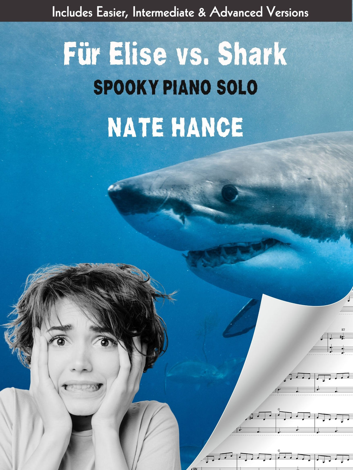 Play If You Dare: Halloween Piano Reimaginings (6-Song Pack) - PDF download with 3 difficulty levels - Piano Solo