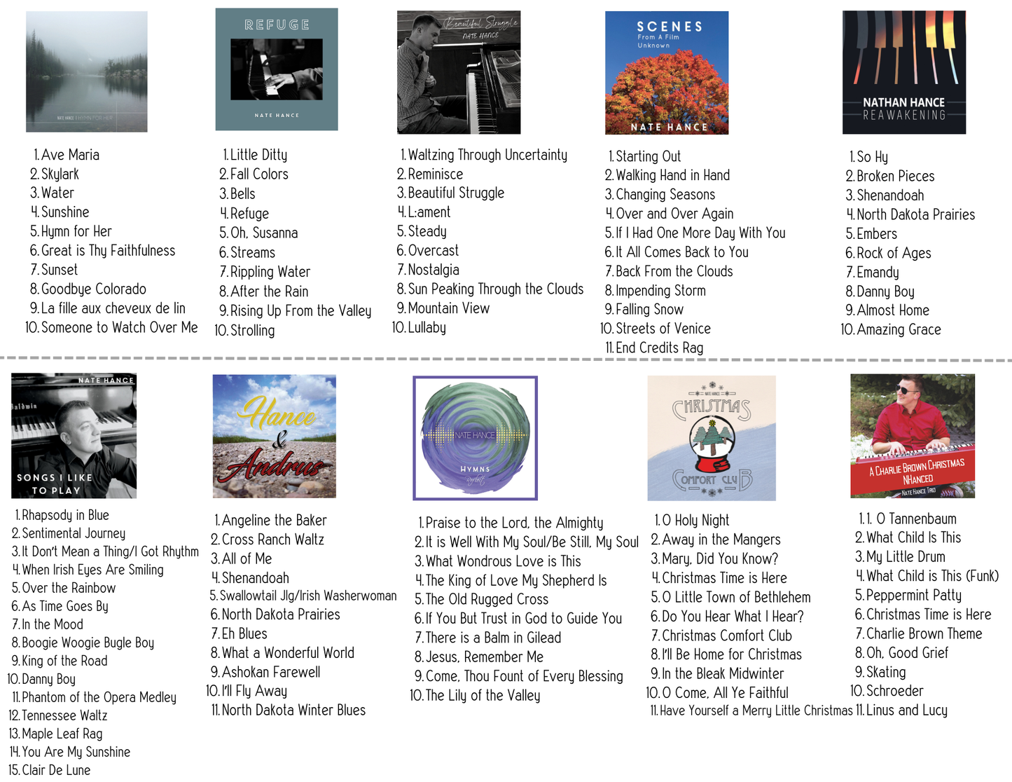 The Complete Piano Collection - 9 CD Album Bundle