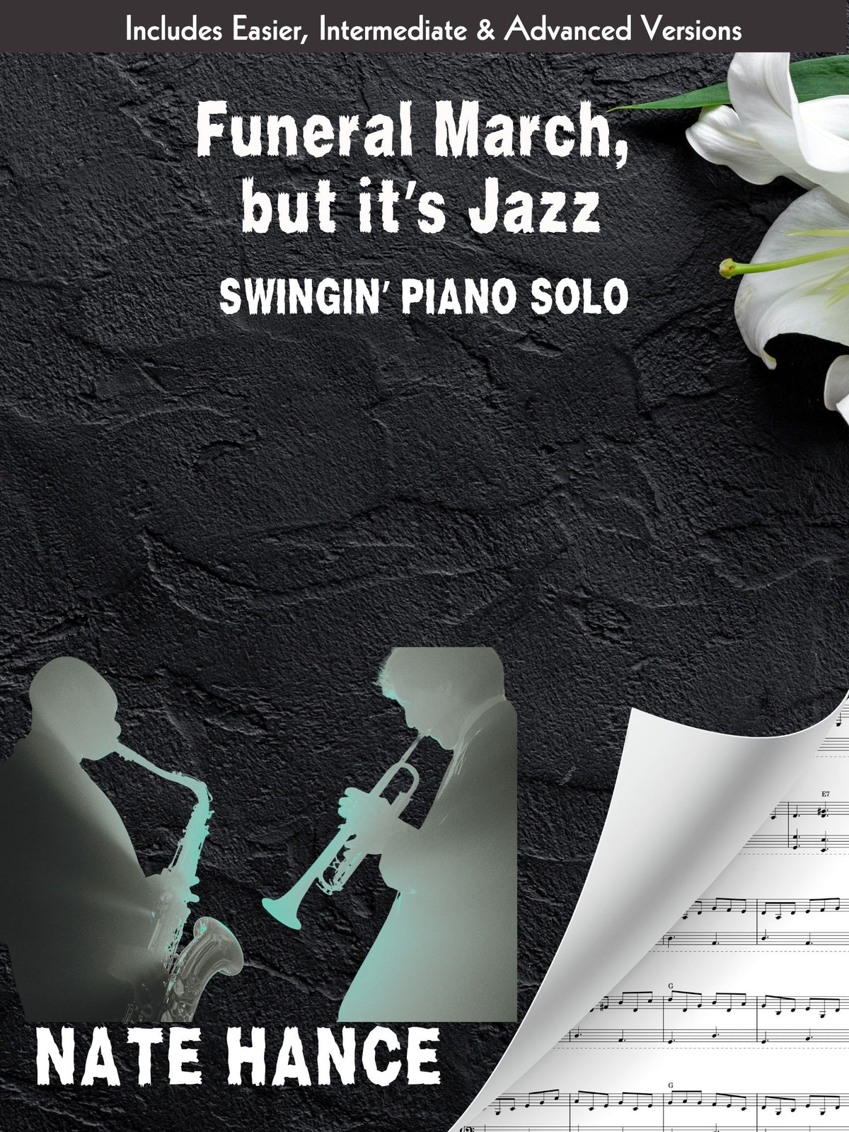 Funeral March, but it's Jazz - PDF download with 3 difficulty levels - Piano Solo