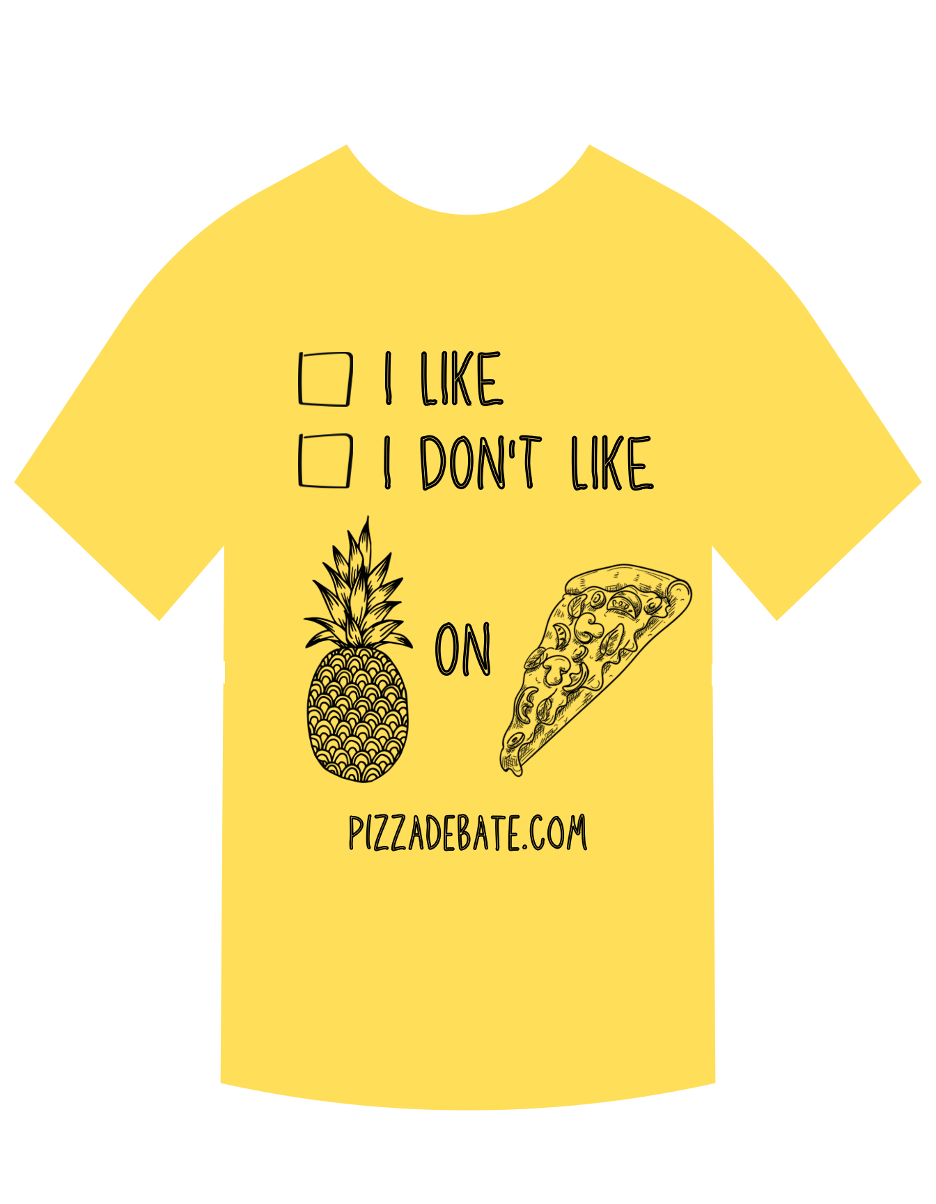 ‘Pizza Debate’ T-Shirt