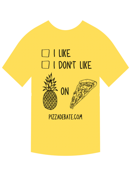 ‘Pizza Debate’ T-Shirt