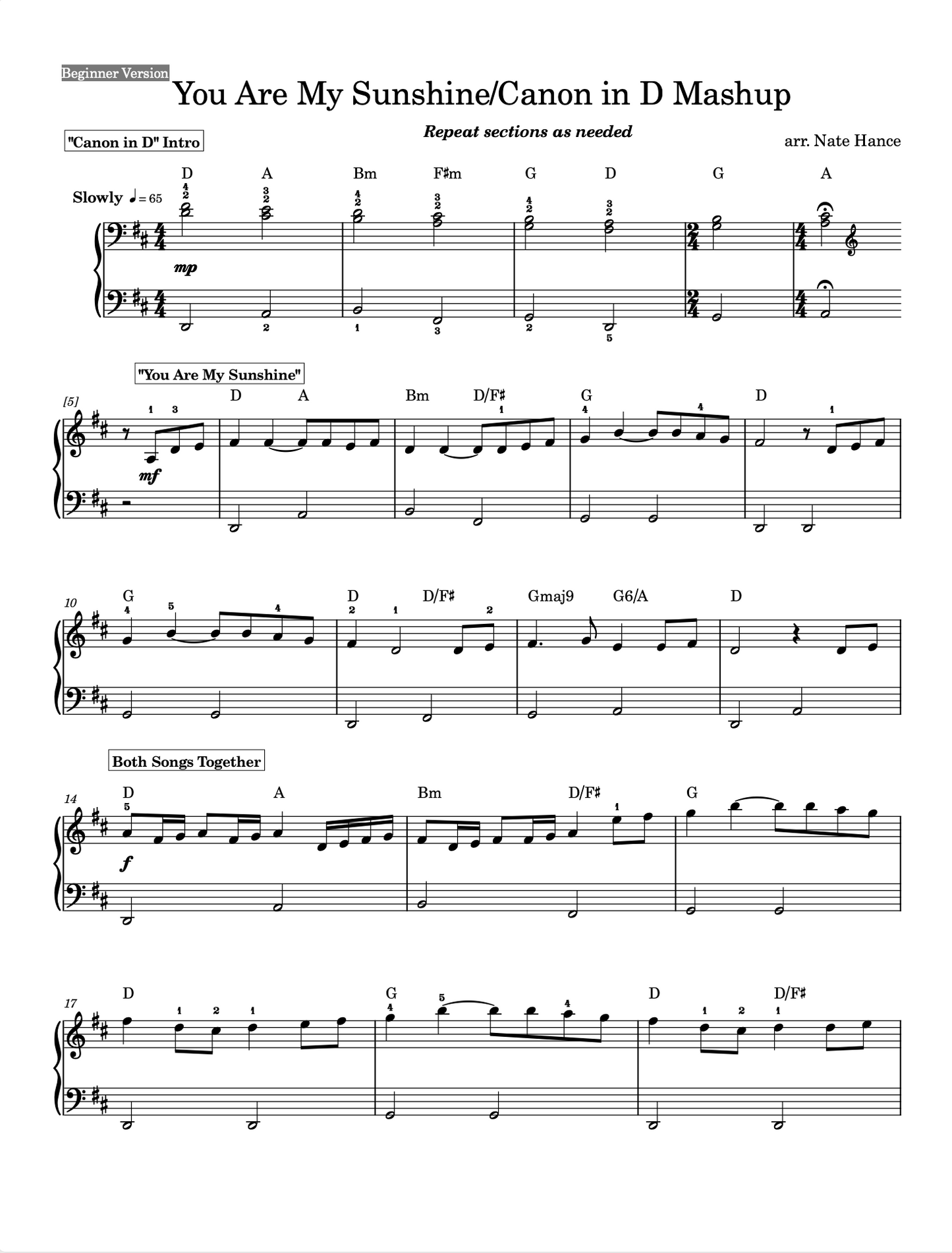 Piano Sheet Music Bundle #1