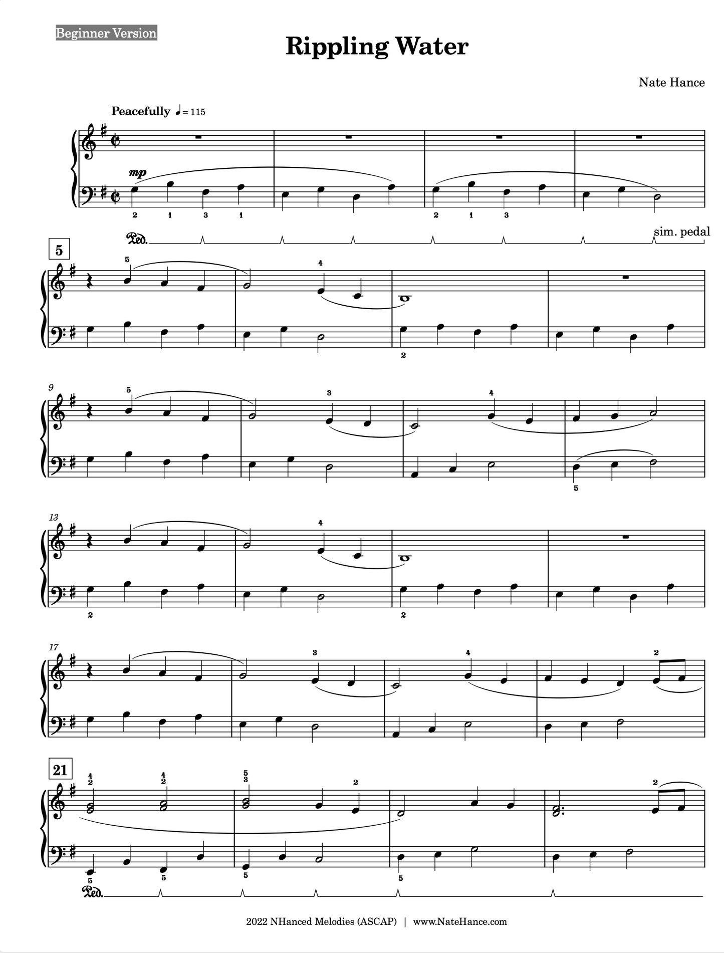 Piano Sheet Music Bundle #1