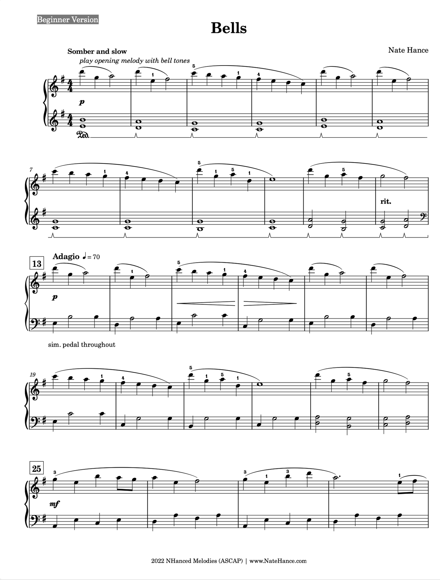 Piano Sheet Music Bundle #1