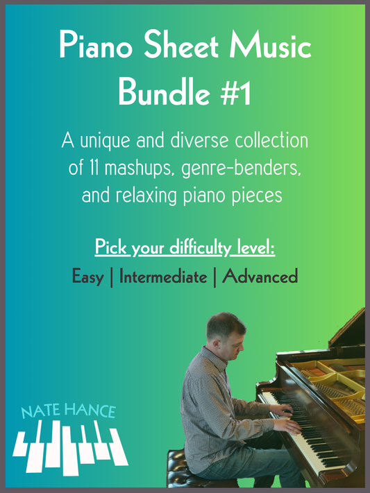 Piano Sheet Music Bundle #1