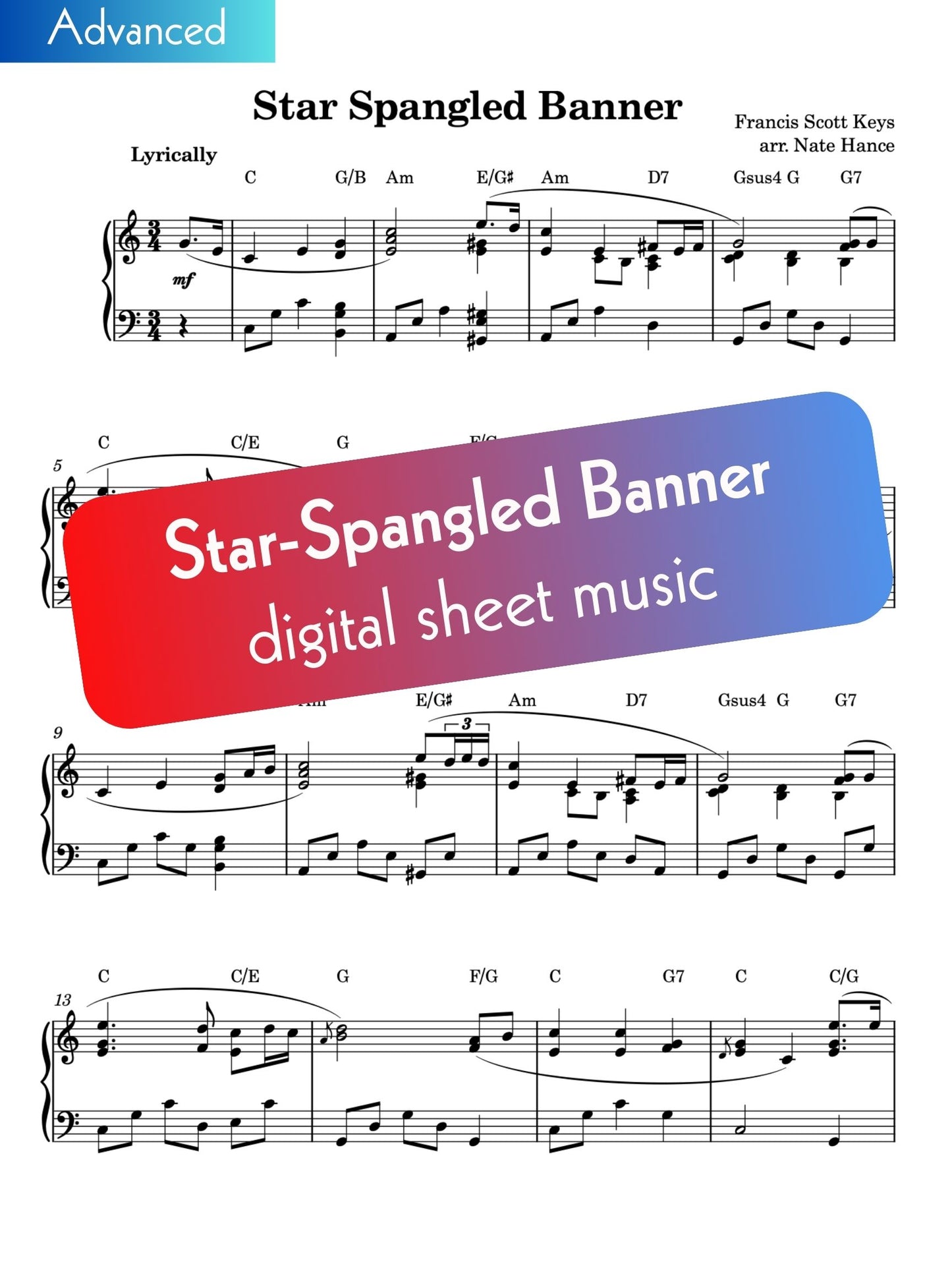 Star-Spangled Banner - Piano Solo