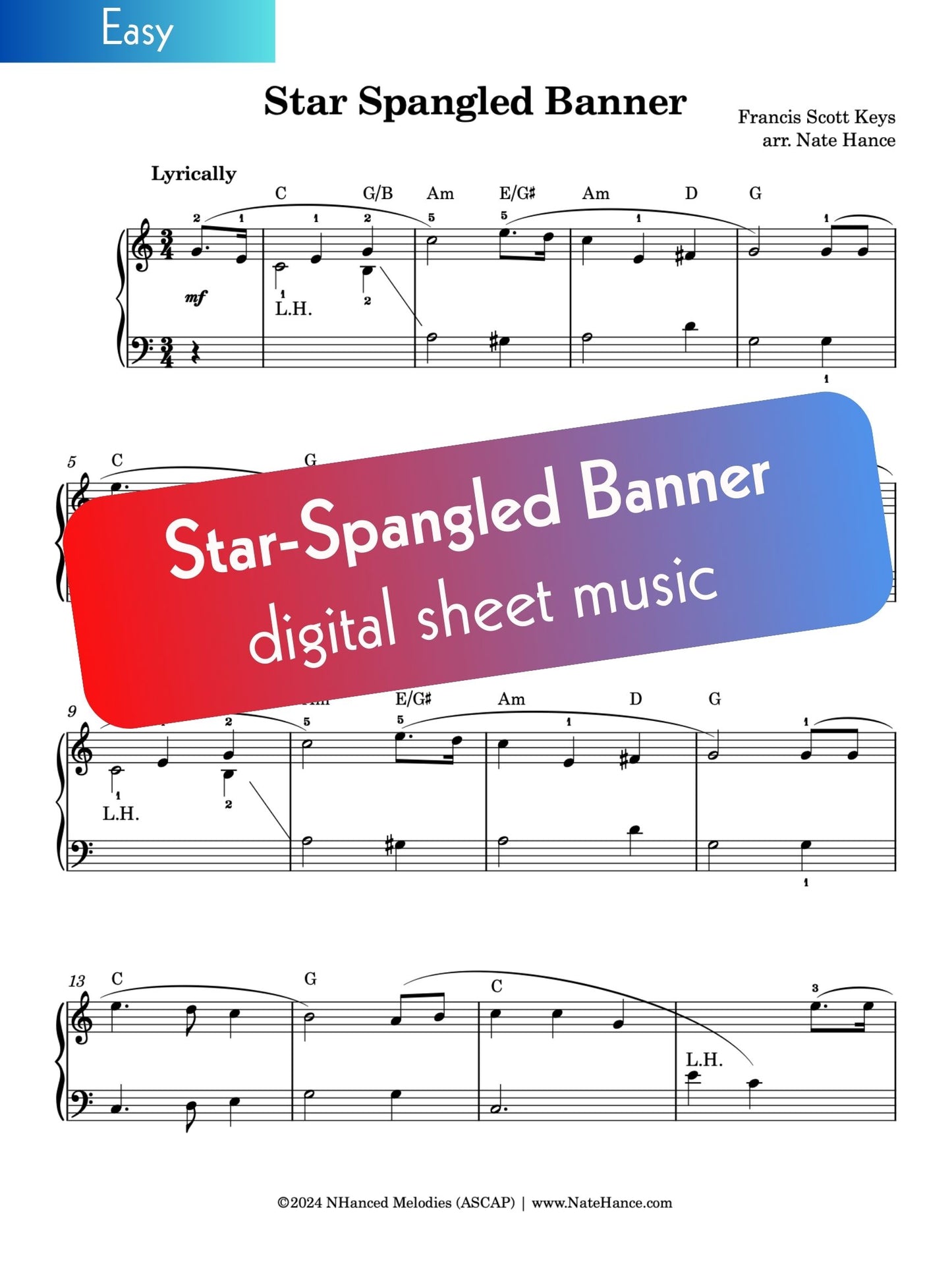 Star-Spangled Banner - Piano Solo