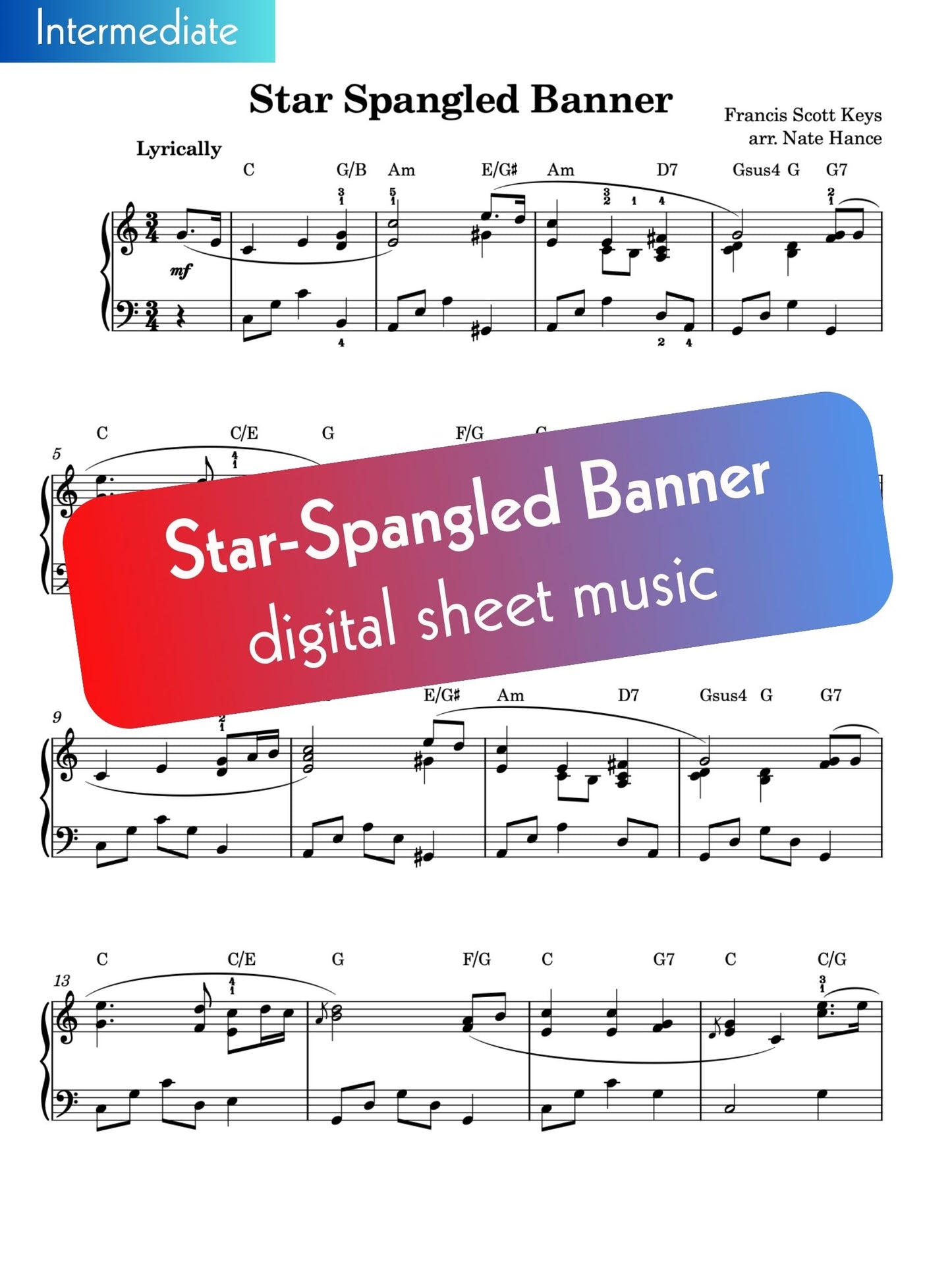 Star-Spangled Banner - Piano Solo