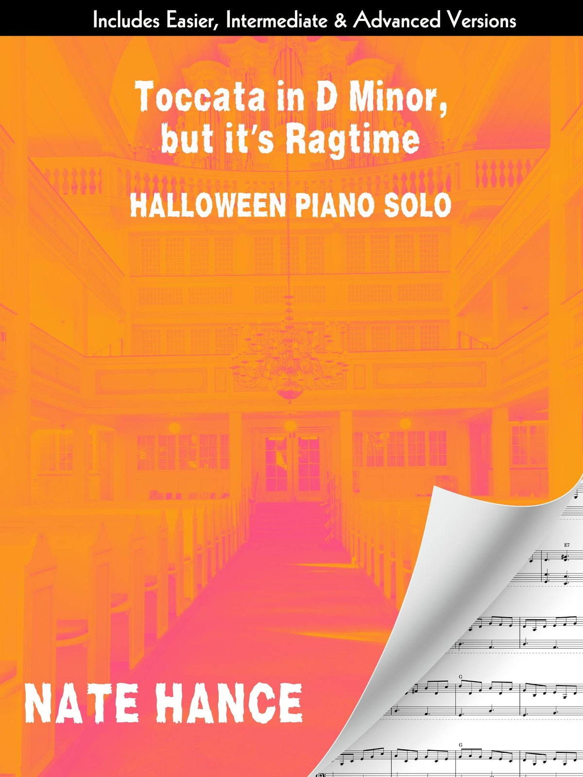 Play If You Dare: Halloween Piano Reimaginings (6-Song Pack) - PDF download with 3 difficulty levels - Piano Solo