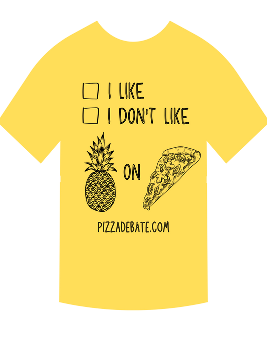 ‘Pizza Debate’ T-Shirt