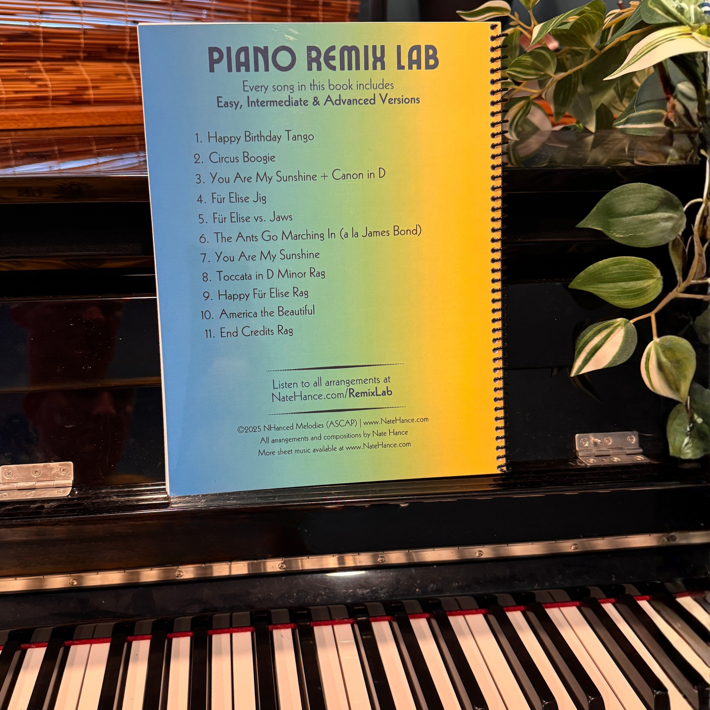 Piano Remix Lab - Spiral-Bound Book